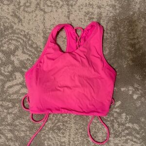 BuffBunny surfside bikini top- pink